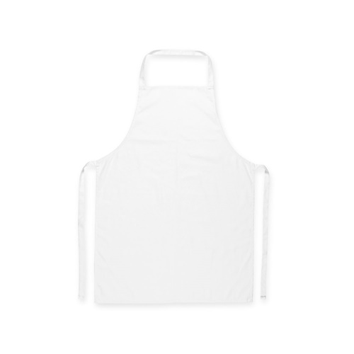 white CUMIN. Delantal de sarga de algodón (180 g/m²)