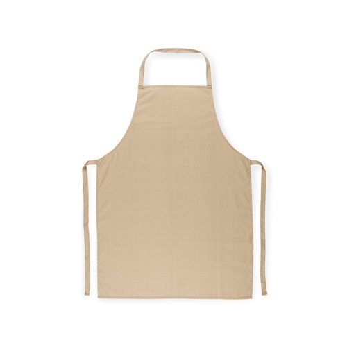 beige CUMIN. Delantal de sarga de algodón (180 g/m²)