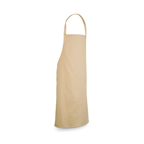 beige CUMIN. Delantal de sarga de algodón (180 g/m²)