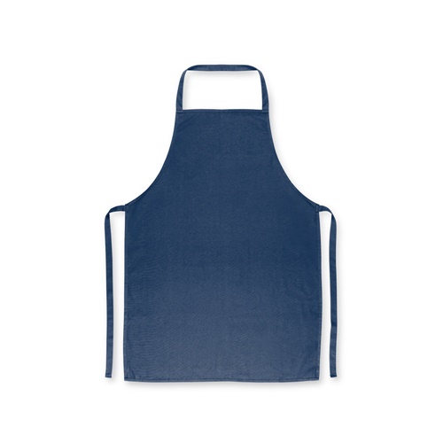 azul marino CUMIN. Delantal de sarga de algodón (180 g/m²)
