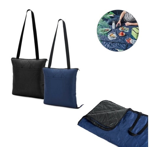 GRADY. Manta de picnic plegable de rPET y PEVA