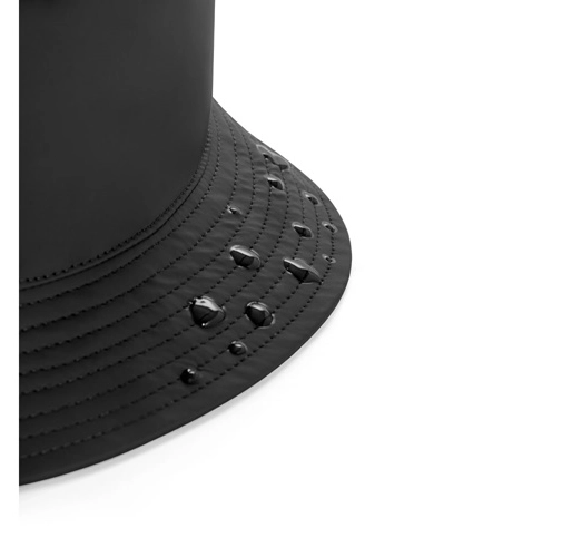 black MASON. Sombrero Panamá de poliéster reciclado (100 % rPET)