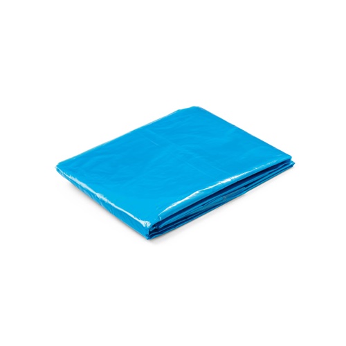 azul claro SANDRA. Poncho chubasquero