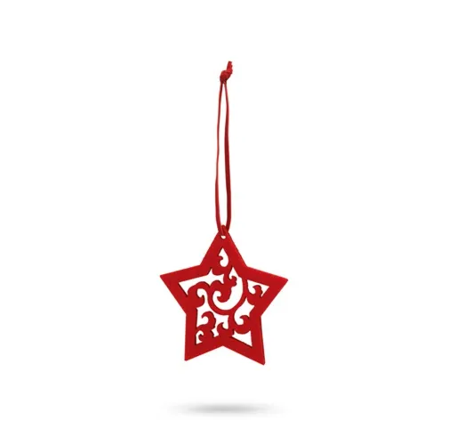 red JUBANY. Colgantes Navideños
