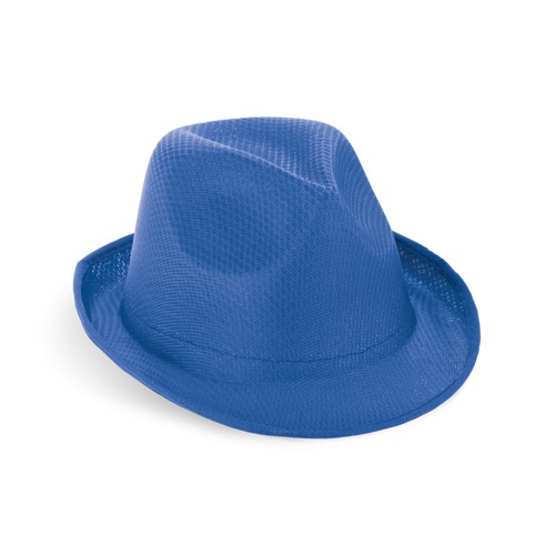 azul royal MANOLO. Sombrero PP