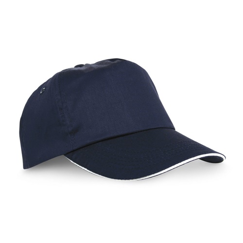 azul marino CLAIRE. Gorra sandwich de 100% poliéster
