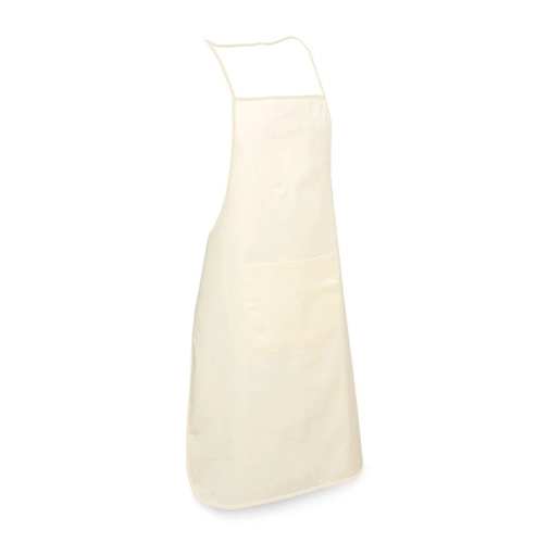 natural claro CHILLI. Delantal 100% algodón (105 g/m²)