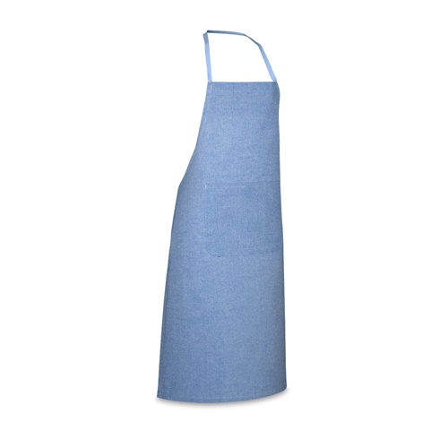 azul royal ZIMBRO. Delantal con algodón reciclado (140 g/m²)