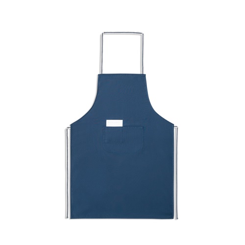 blue CHIVES. Delantal en algodón y poliéster (150 g/m²)