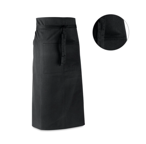 NAEKER. Delantal de bar de algodón y poliéster (145 g/m²)