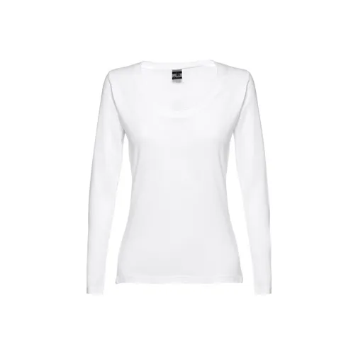 white THC BUCHAREST WOMEN WH. Camiseta manga larga para mujer