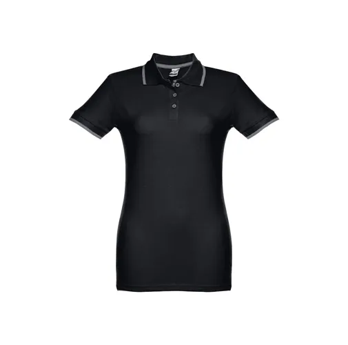 black THC ROME WOMEN. Polo \