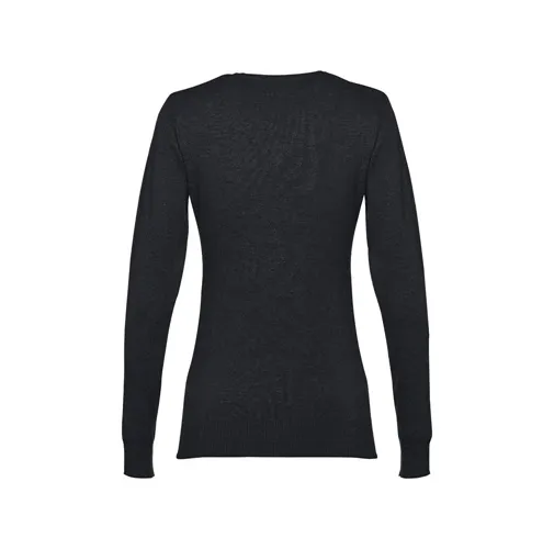 black THC MILAN WOMEN. Jersey con cuello en \