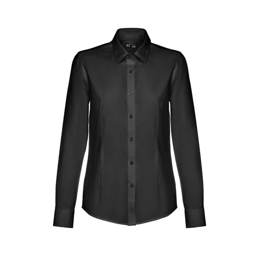 black THC TOKYO WOMEN. Camisa oxford para mujer