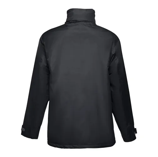 black THC LIUBLIANA. Parka unisex acolchada