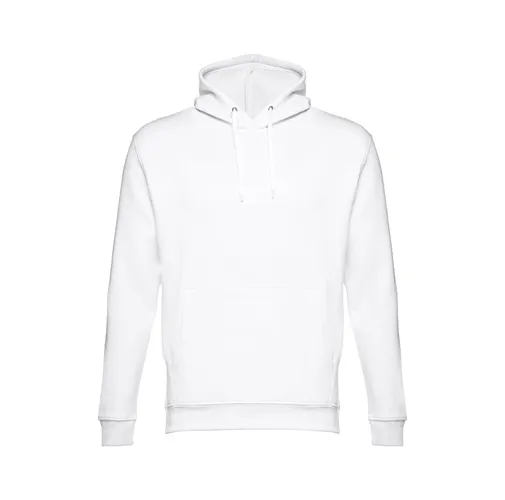 white THC PHOENIX WH. Sudadera unisex, con capucha
