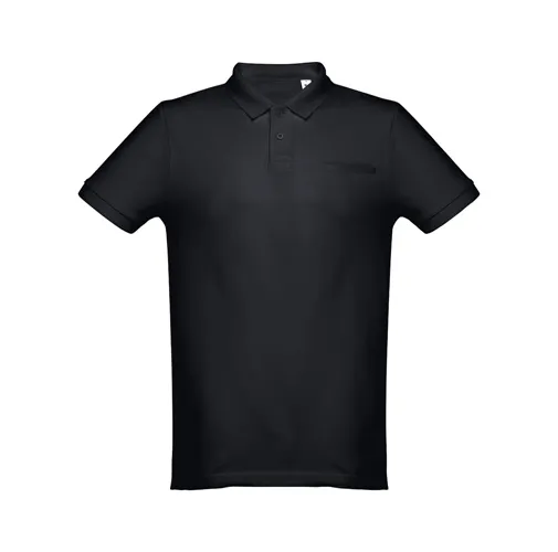 black THC DHAKA. Polo de hombre