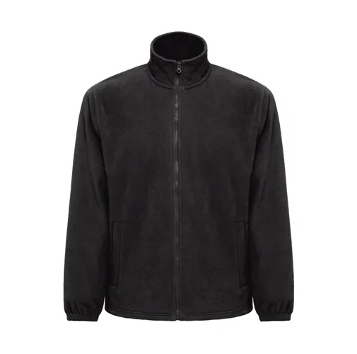 black THC GAMA. Chaqueta polar unisex con cremallera