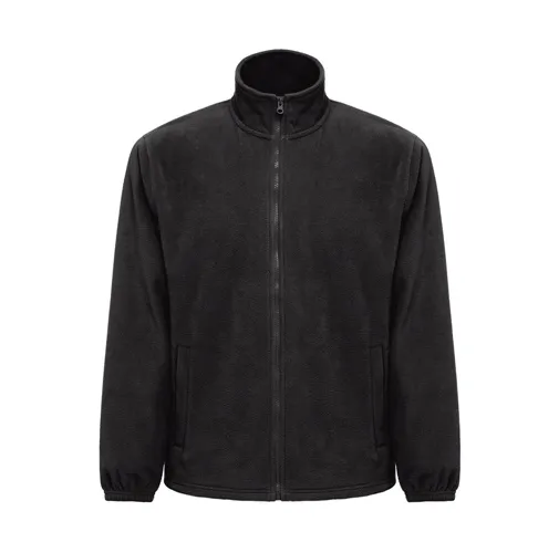 black THC GAMA. Chaqueta polar unisex con cremallera