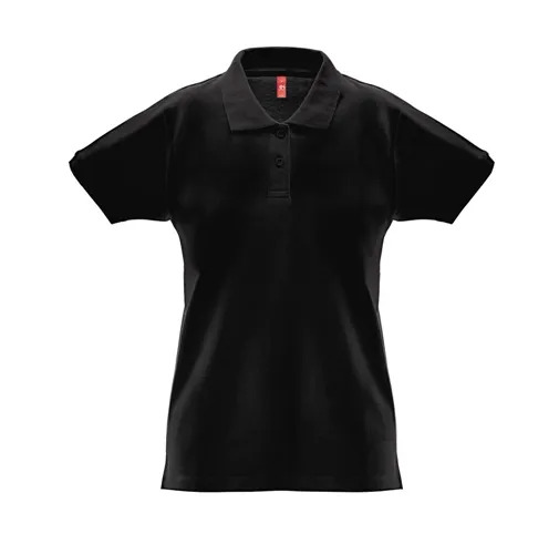 black THC MONACO WOMEN. Polo de mujer