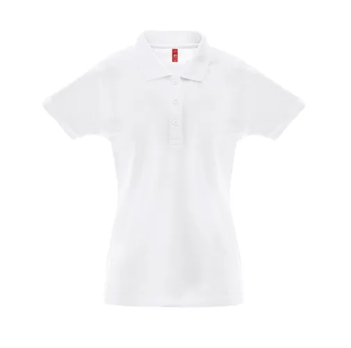 white THC BERLIN WOMEN WH. Polo de mujer