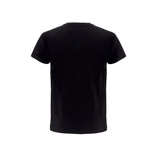 black THC MOVE. Camiseta técnica de manga corta