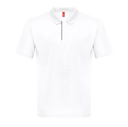white THC DYNAMIC WH. Polo técnico hombre