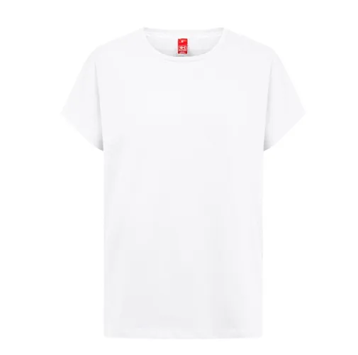 white THC SOFIA REGULAR WH. Camiseta de corte regular para mujer
