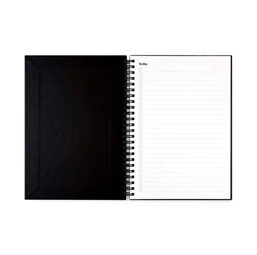 black STARTER KIT INFINITEBOOK A5. El set incluye un \