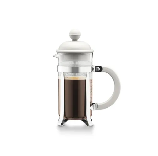 white CAFFETTIERA 350. Cafetera 350ml