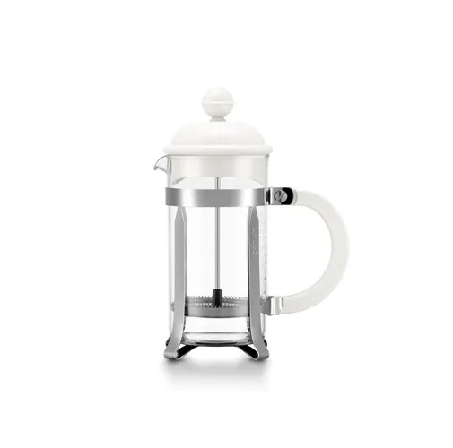 white CAFFETTIERA 350. Cafetera 350ml