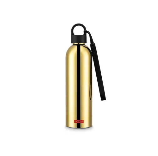 dorado MELIOR STEEL. Botella de agua de doble pared 500 ml