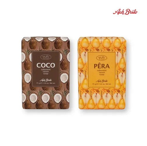 FRUTADOS I. Jabones a base de componentes vegetales, enriquecidos con aceite de coco (75 g)
