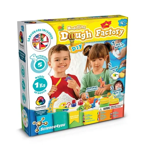 Modeling Dough Factory Kit I. Juego educativo para niños