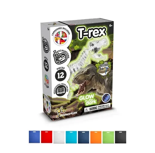 FOSSIL EXCAVATION KIT IV. JUEGO EDUCATIVO SUMINISTRADO CON UNA BOLSA DE REGALO DE NON WOVEN (80 G/M²)
