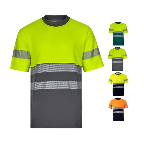 VL BASTET. Camiseta de piqué bicolor (150g/m²), en algodón (55%) y poliéster (45%)