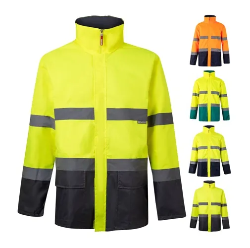 VL THEMIS LARGE. PARKA BICOLOR (190G/M²), EN POLIÉSTER (100%), CON REVESTIMIENTO DE PU
