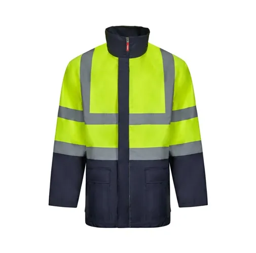 azul marino VL JUNO. Parka 4 en 1 bicolor (180g/m²), en poliéster (100%) con revestimiento de PU
