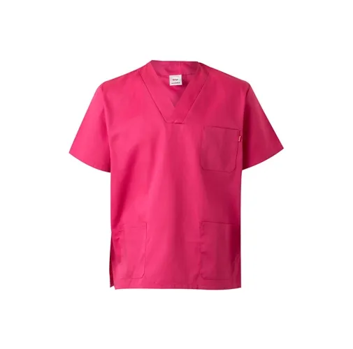 VL ILLAPA. Túnica de sarga (190g/m²) con manga corta, en poliéster (65%) y algodón (35%)