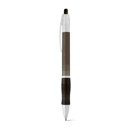 black SLIM BK. Bolígrafo ABS con antideslizante