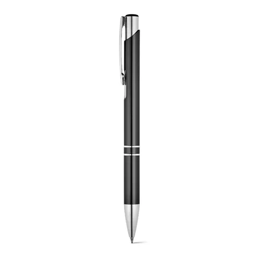 black BETA BK. Bolígrafo de aluminio con clip