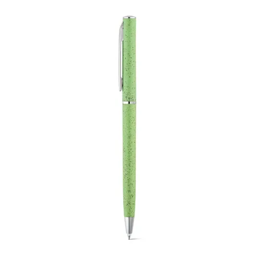 verde claro DEVIN. Bolígrafo en fibra de paja de trigo y ABS