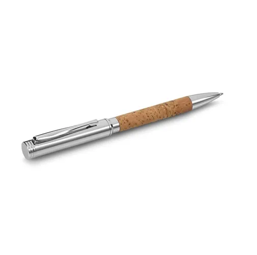 natural CORK. Bolígrafo de corcho y metal