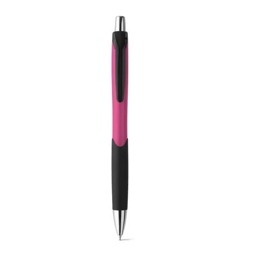 pink CARIBE. Bolígrafo ABS con clip