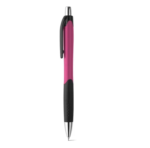 pink CARIBE. Bolígrafo ABS con clip