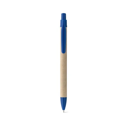 blue REMI. Bolígrafo de papel kraft con clip