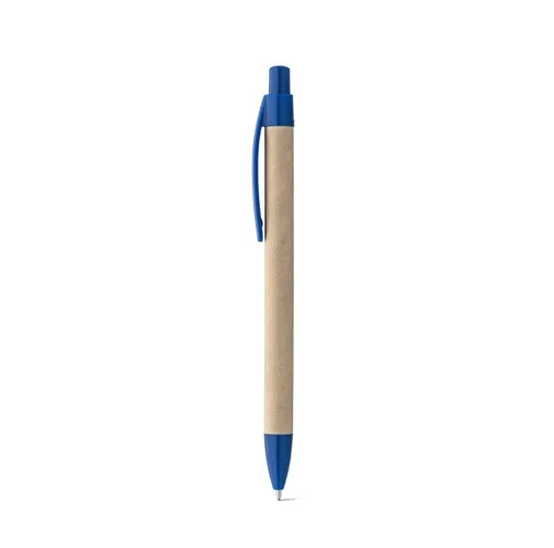 blue REMI. Bolígrafo de papel kraft con clip