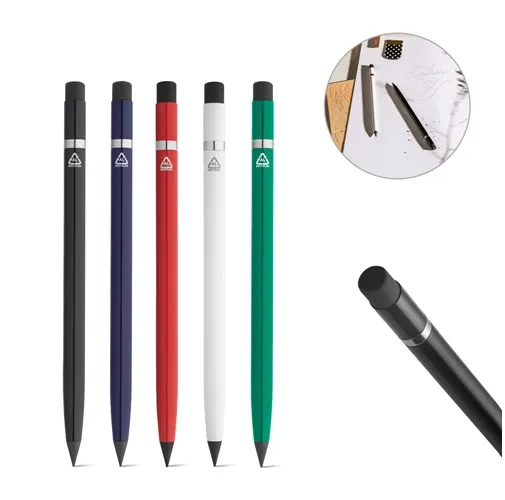 LIMITLESS. BOLÍGRAFO SIN TINTA CON CUERPO DE ALUMINIO RECICLADO (100% RAL)