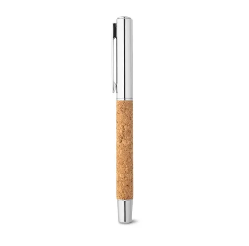 natural ANDREW. Roller con cuerpo de acero inoxidable (90% rSS) y corcho con clip