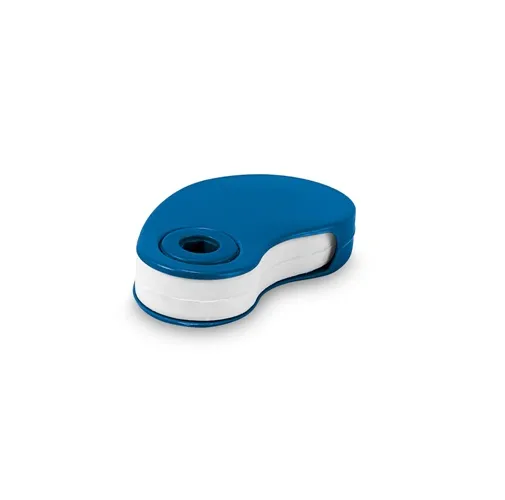blue SIZA. Goma de borrar TPR blanca con protector de PP